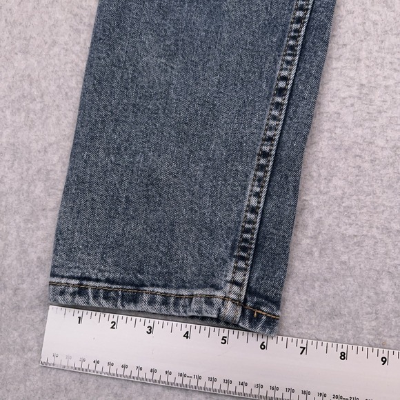 Levi's 512 Slim‎ Taper Jeans Men's 32x31 Blue Stone Wash Denim Stretch Faded - Picture 5 of 10